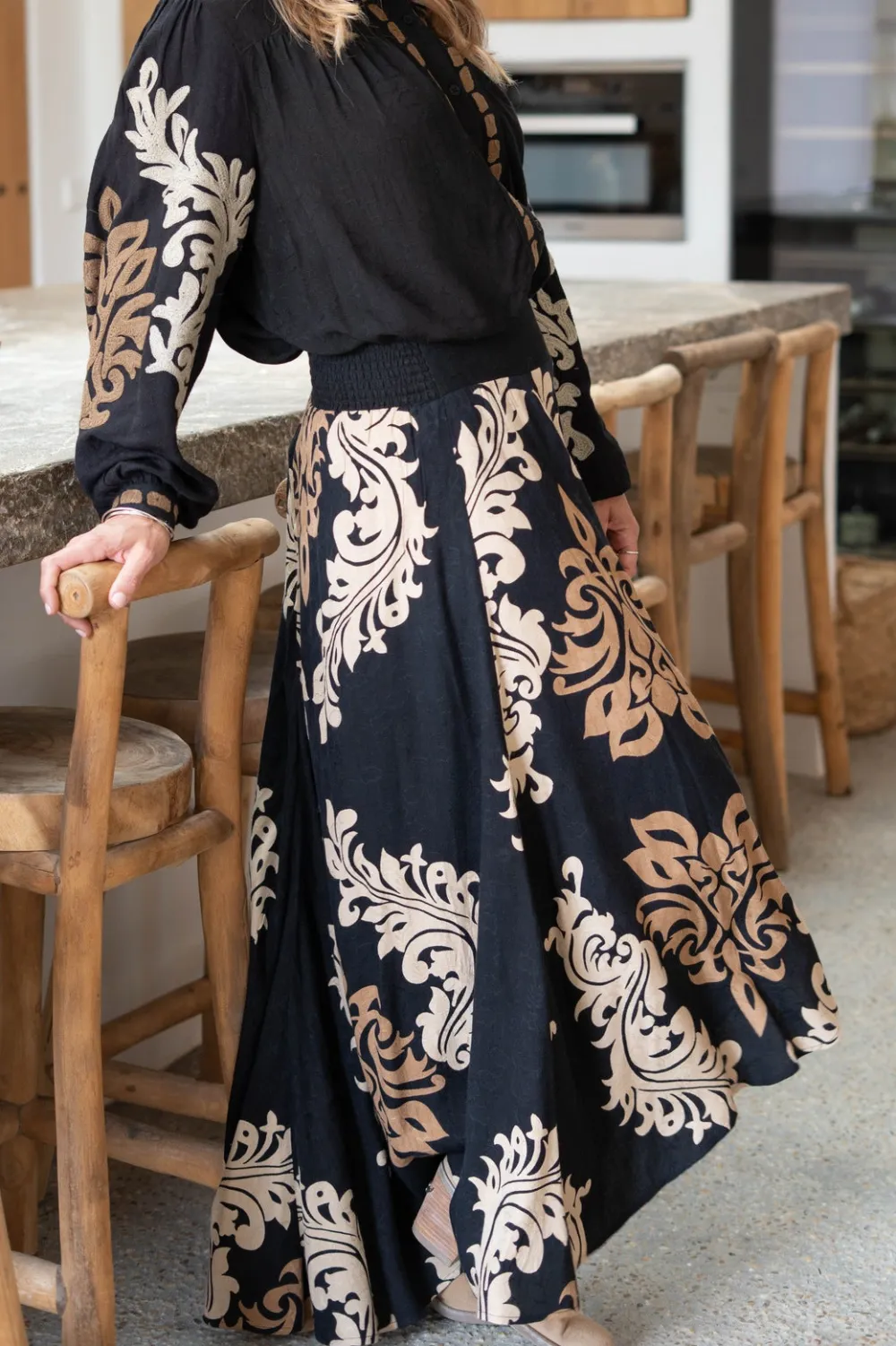 Flexible Promenade Everyday Casual Skirt