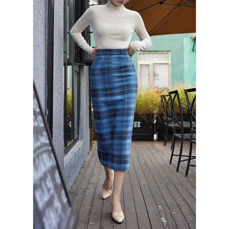 Chic Utility Mini Plaid Skirt