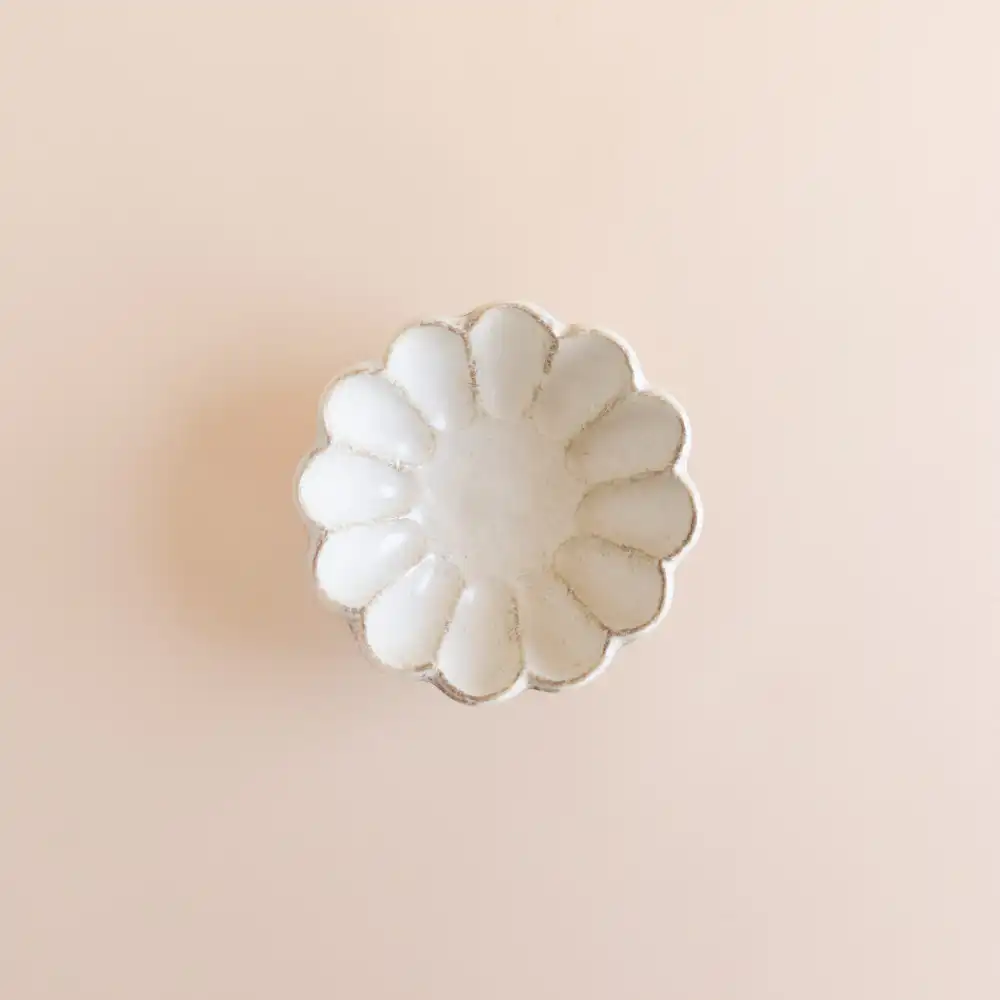 Textured Ceramic Serving Bowls