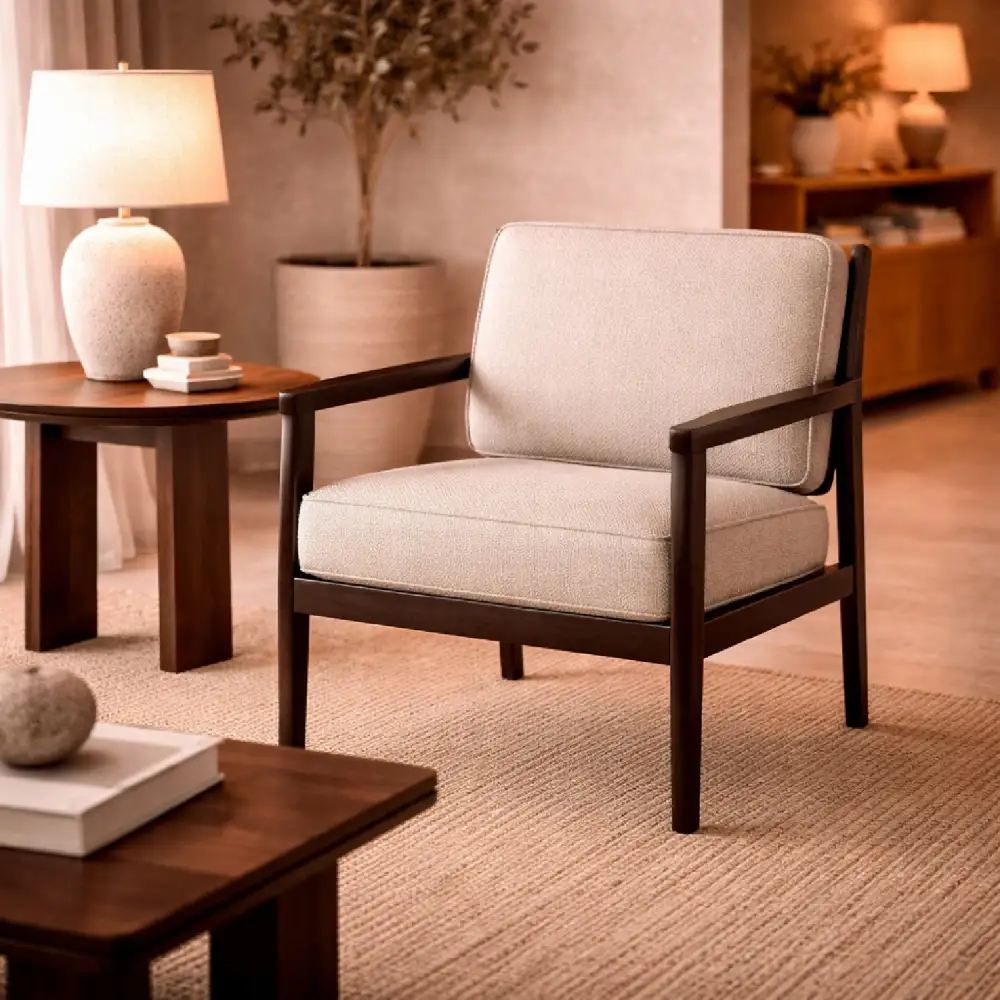 Upholstered Accent Lounge Chair
