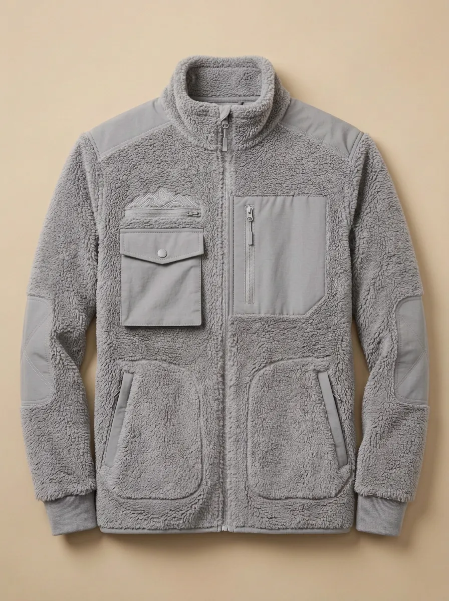 Hiking Mountain Fleece Collar Jacket