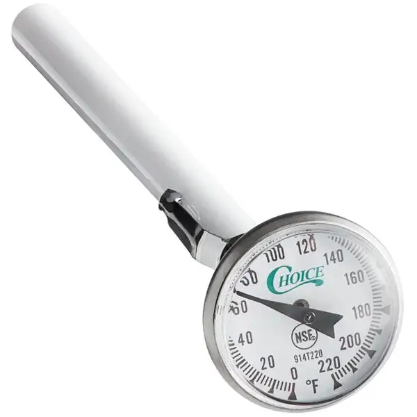 Pocket Probe Dial Thermometer Degrees Fahrenheit