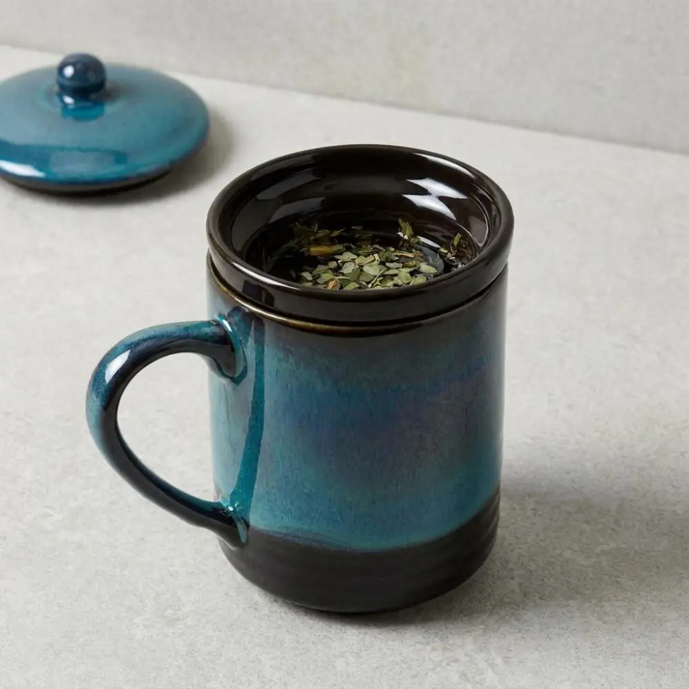 Ceramic Tea Infuser Mug