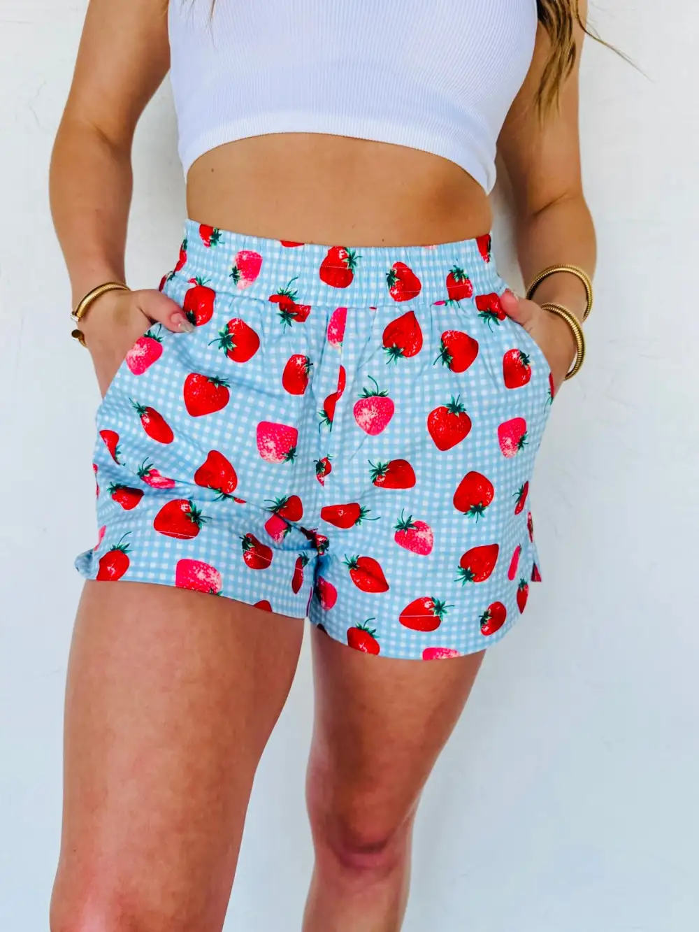 Boxer Pocketed Women's Casual Shorts