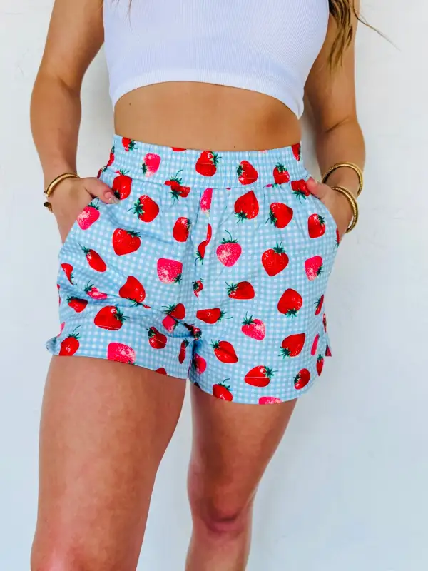 Boxer Pocketed Women's Casual Shorts