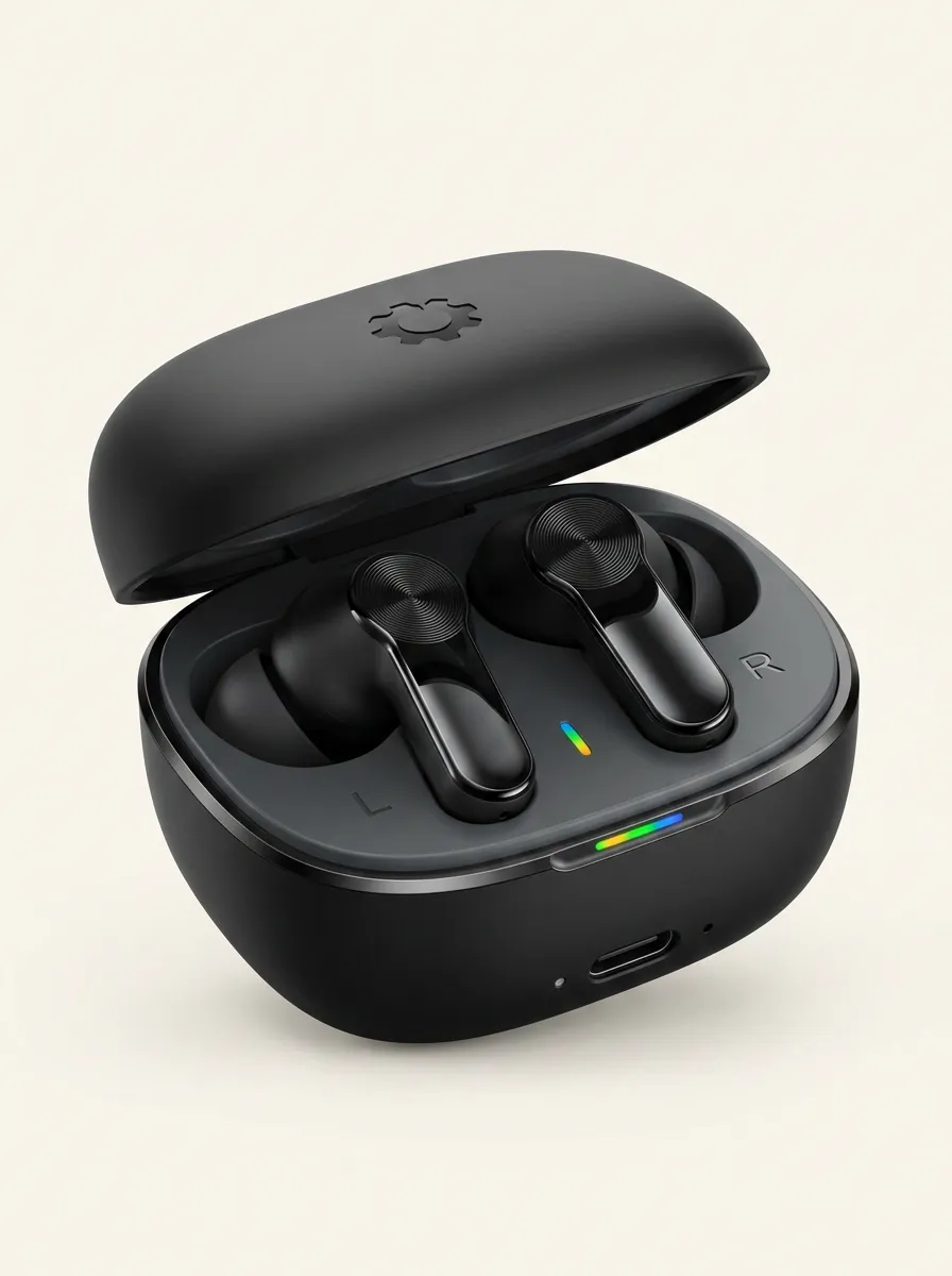 Pocket-Ready Minimalist Wireless Earbuds