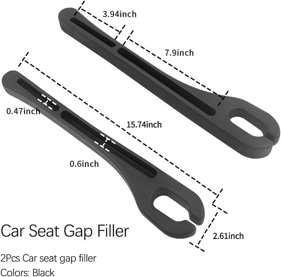 Car Seat Gap Organizer With Phone Holder