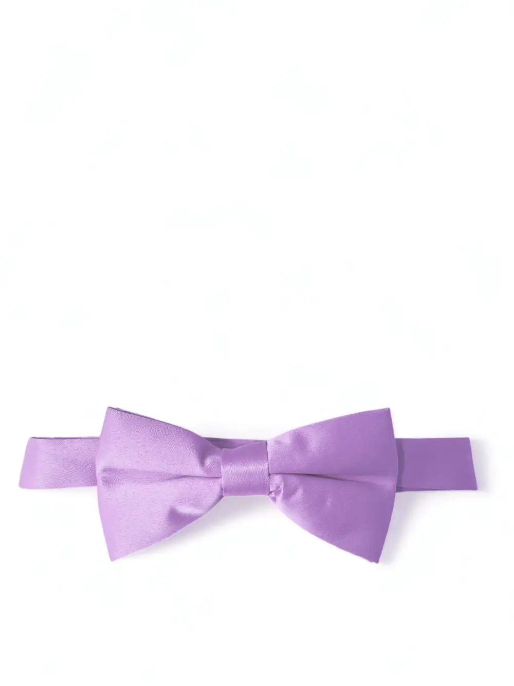 Neat Solid Microfiber Pre-Tied Bow Tie
