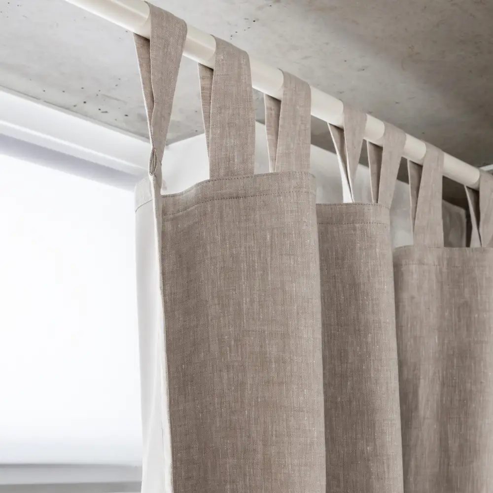 Lined Tab Top Blackout Curtain