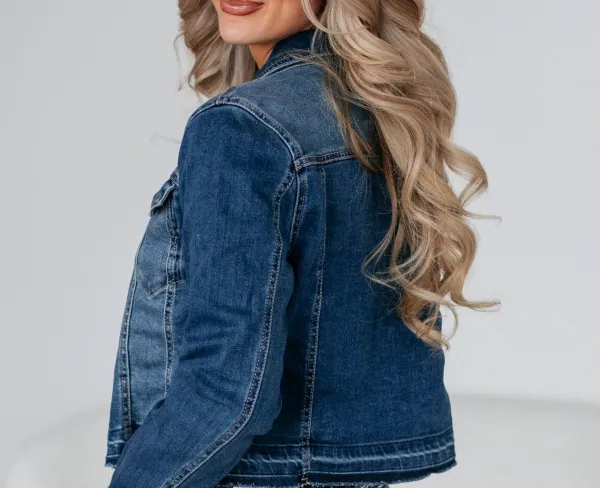 Pocketed Denim Jacket