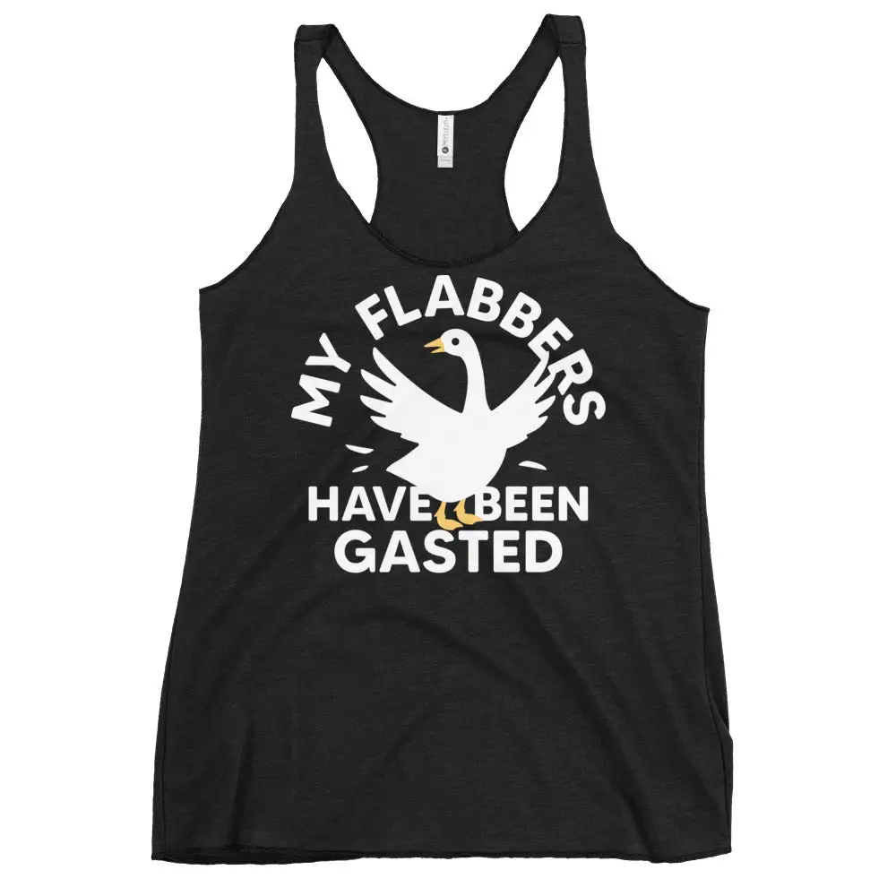 Flabbers Gasted Racerback Tank