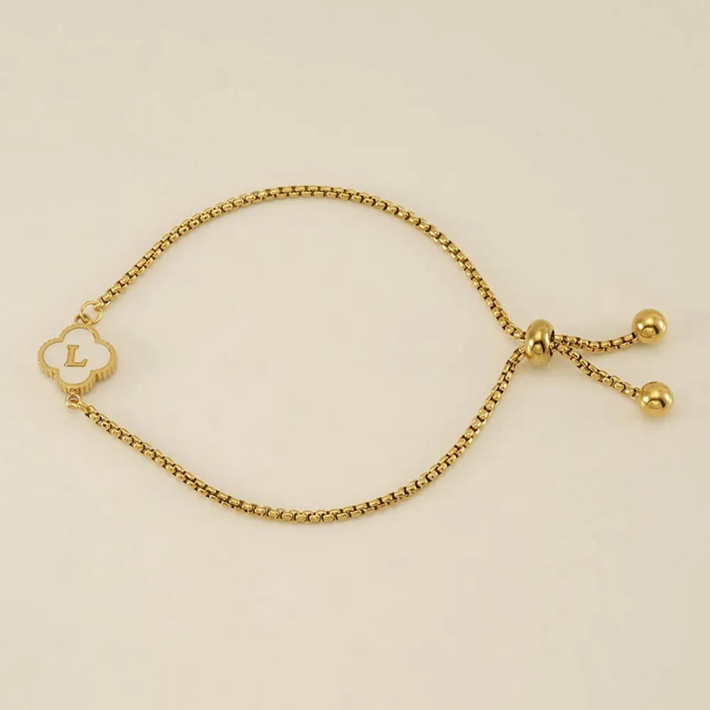 Adjustable Shell Charm Bracelet