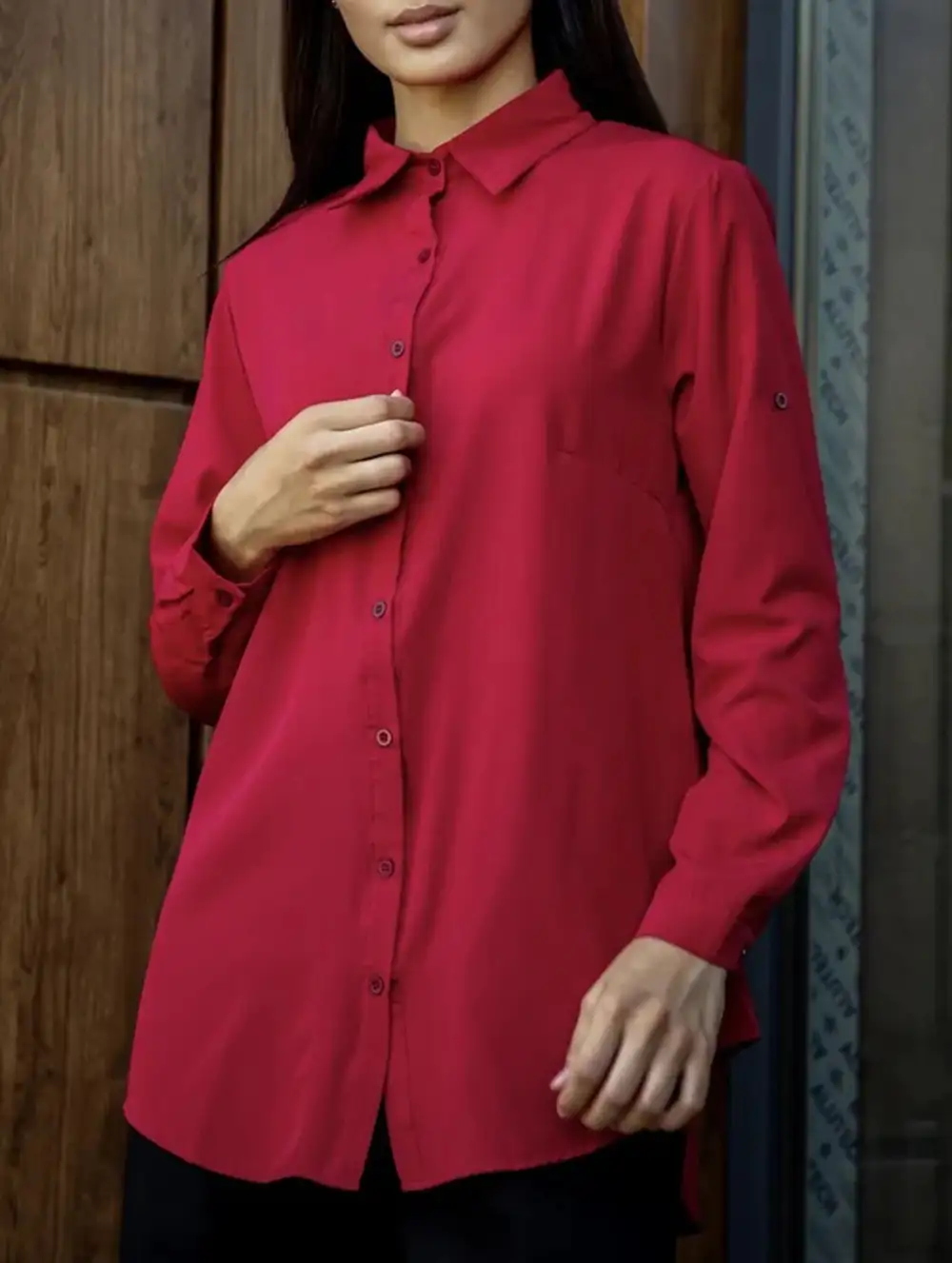 Polo Button Knit Cardigan