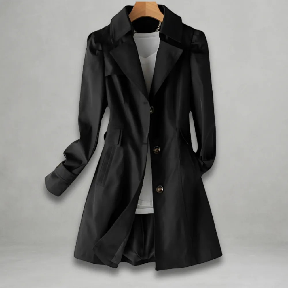 Modern Tailored Trench Coat