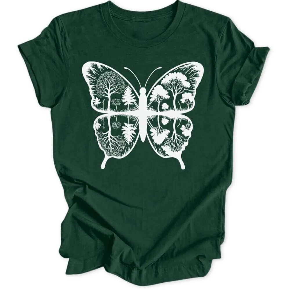 Butterfly Mirror Unisex T-Shirt