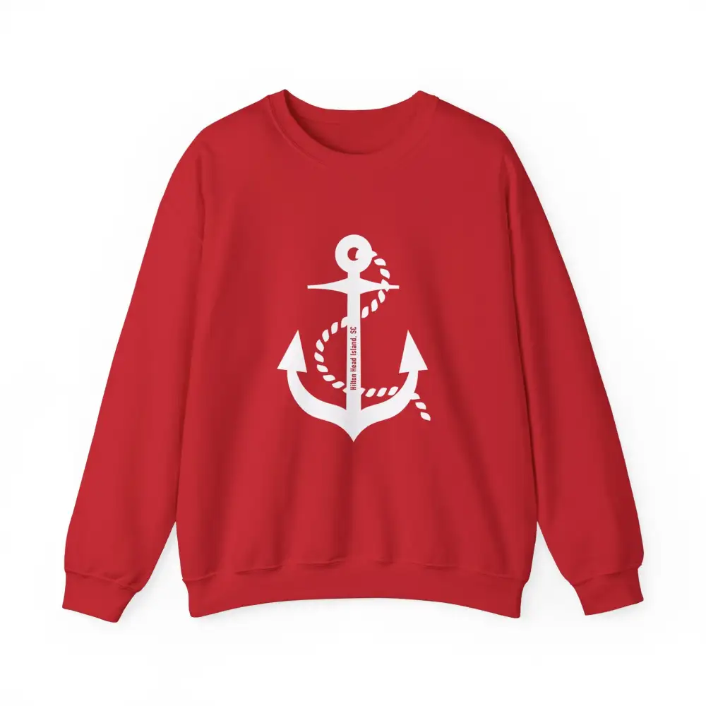 Anchor Graphic Crewneck Sweatshirt