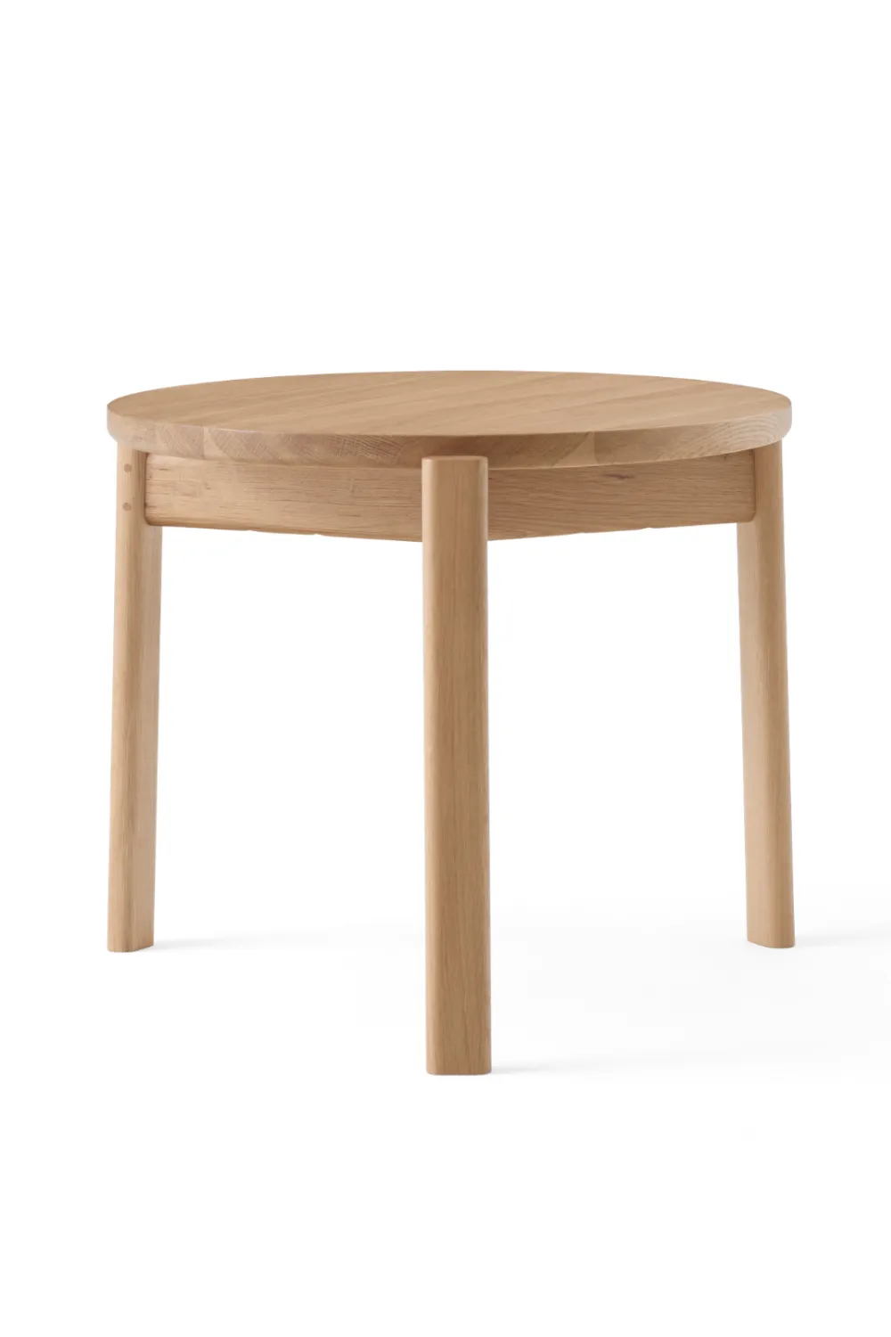 Round Wooden Lounge Table