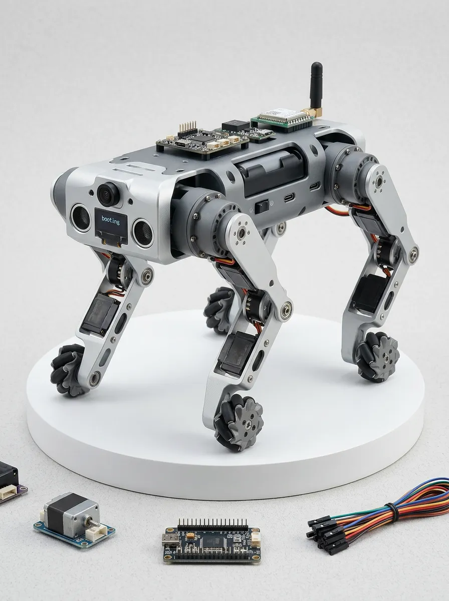 Mechanical Electronic Robot Dog for Robotics Display