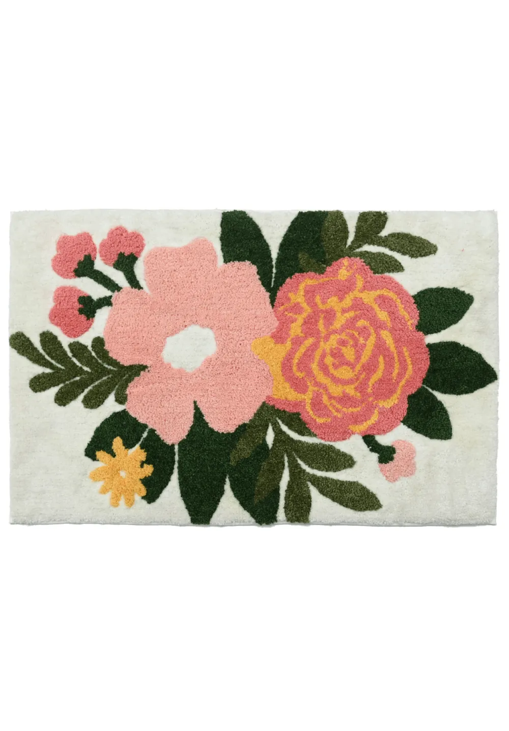 Floral Bathroom Mat