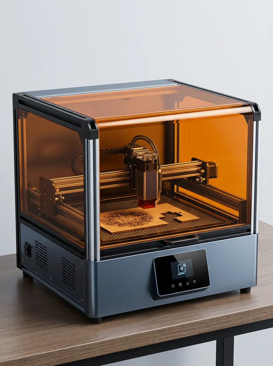 Desktop Laser Cutting and Engraving Machine for Workshop Use
