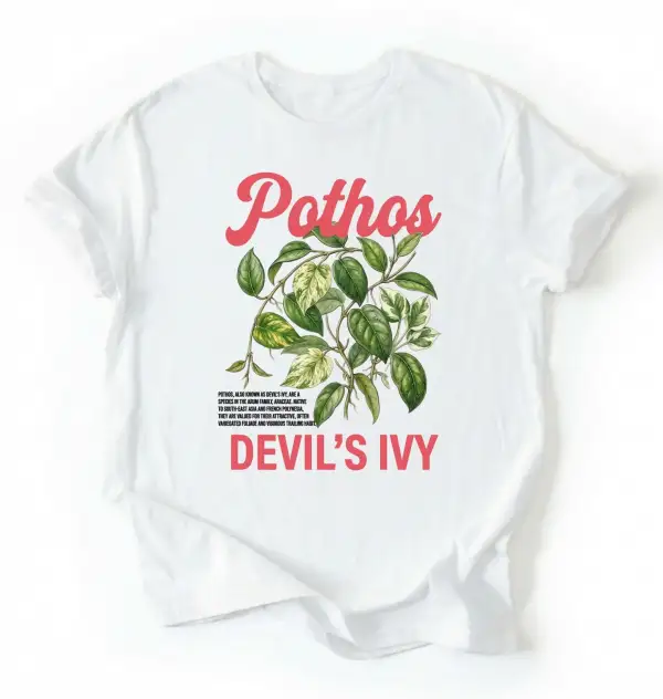 Pothos Ivy Graphic Cotton Tee