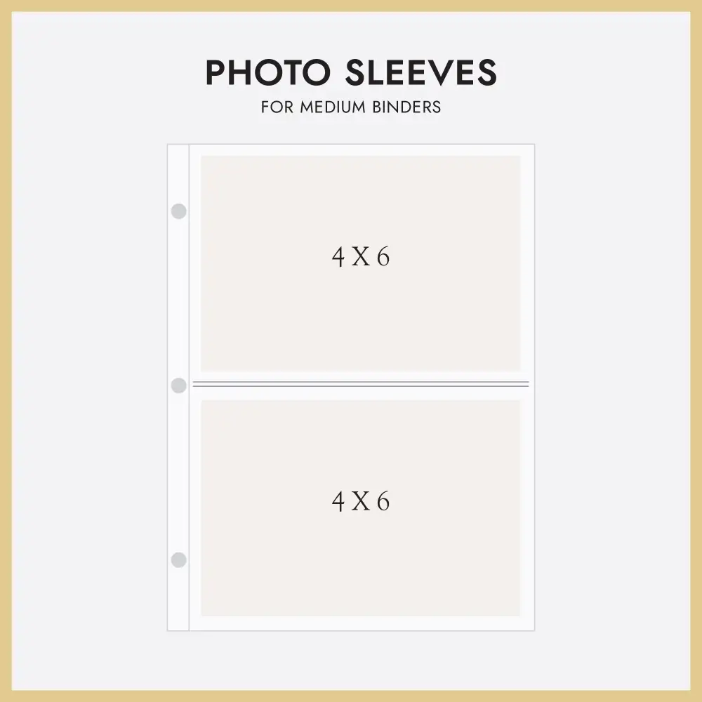 Keepsake Photo Album Refill Sleeves