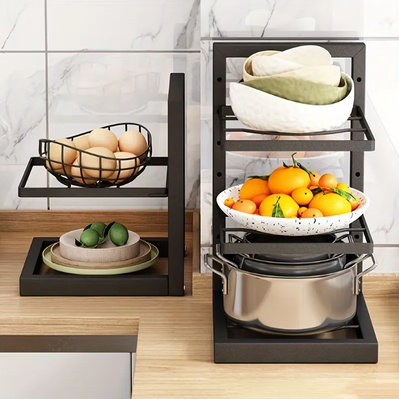 Multi-Tier Pan Storage Rack
