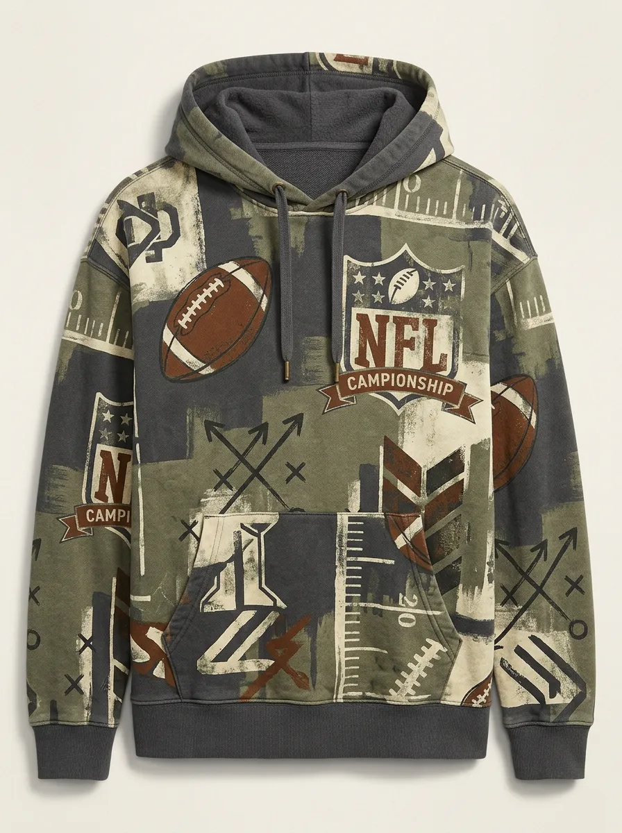 Men's Varsity Classic Football Hoodie