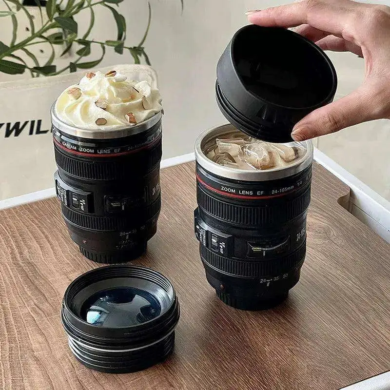 Photography Lens Drinkware Set