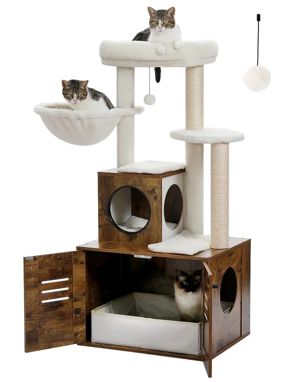 Cozy Feline Resting Structure Plush