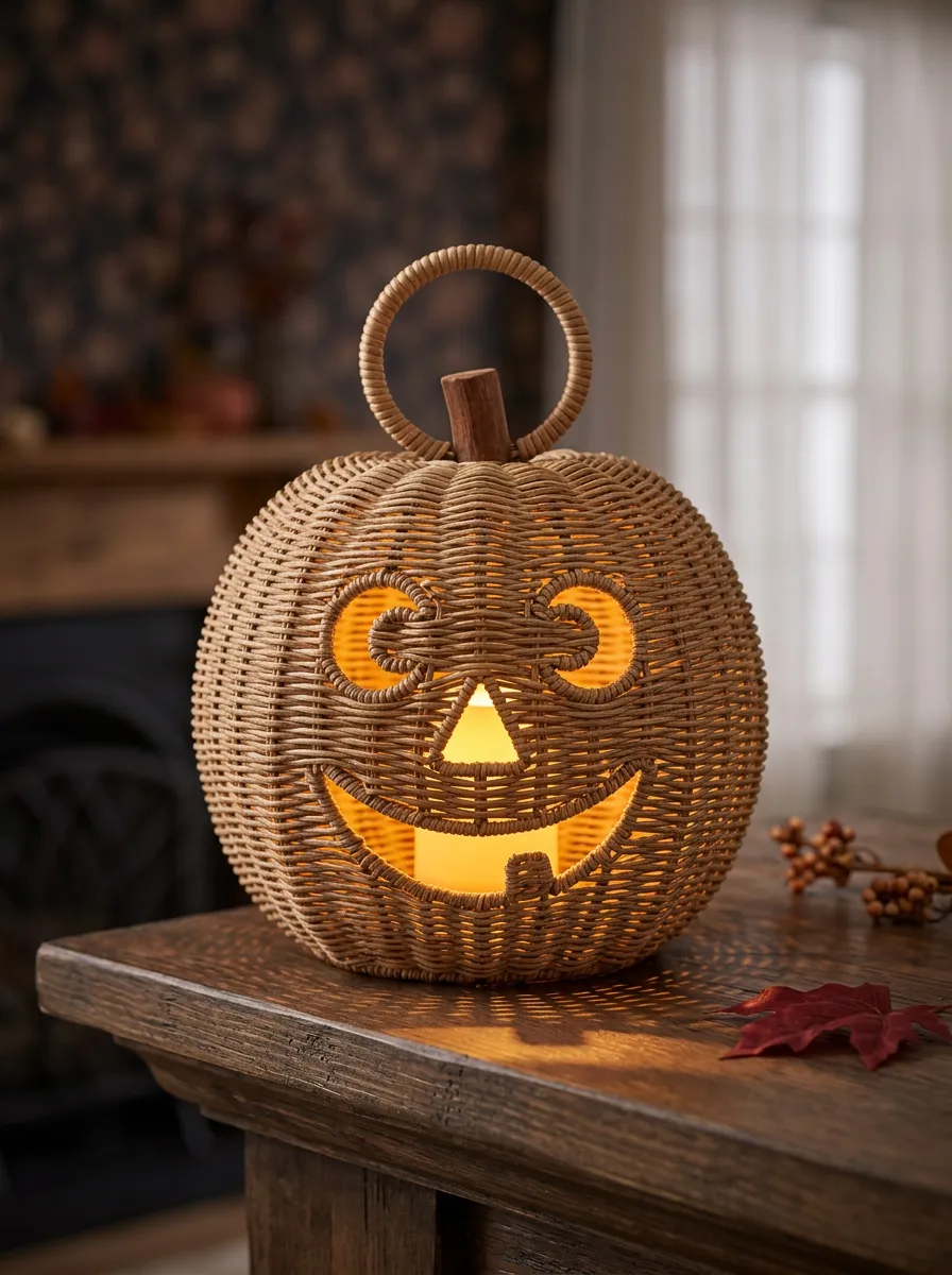 Haunted-Inspired Halloween Pumpkin Light