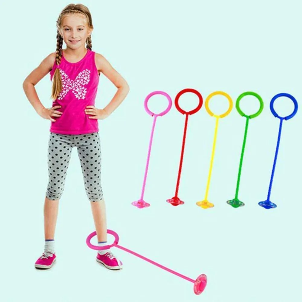 Jumping Ring Skipping Toys for Kids/ Led White