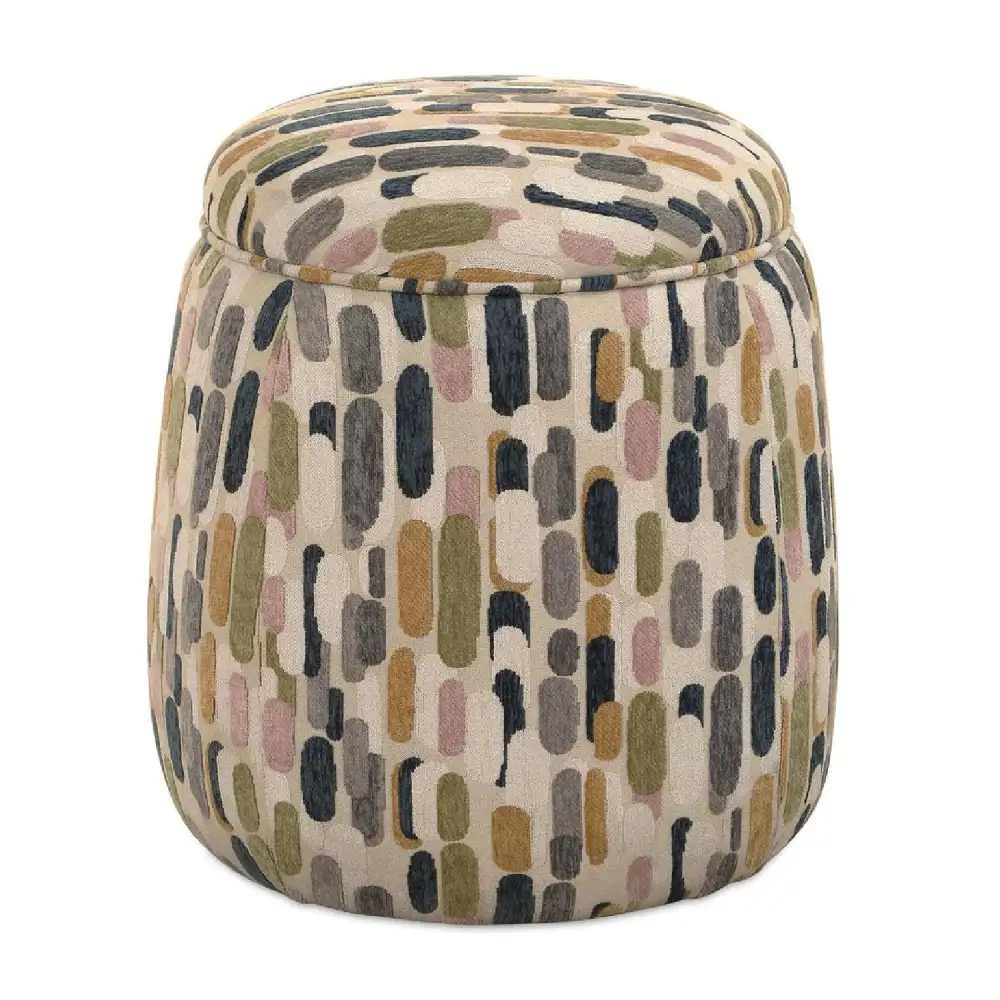 Pattern Storage Ottoman