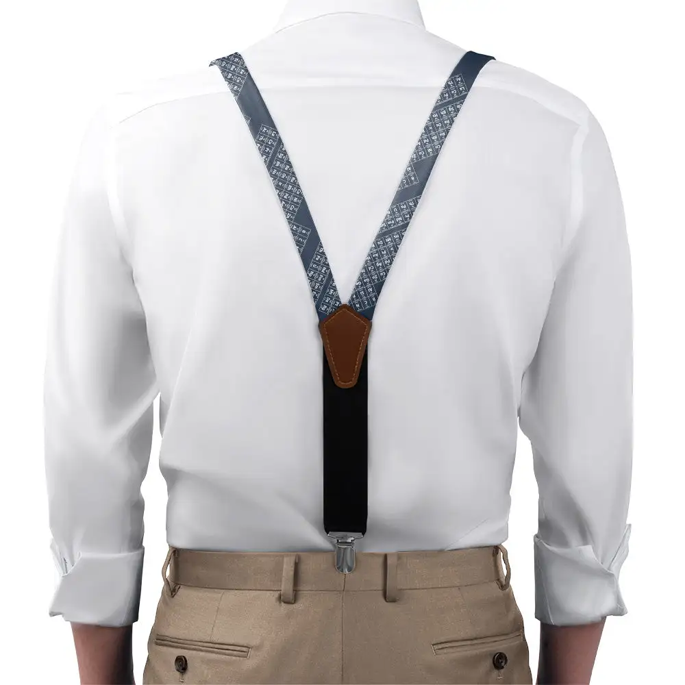 Periodic Table Theme Suspenders