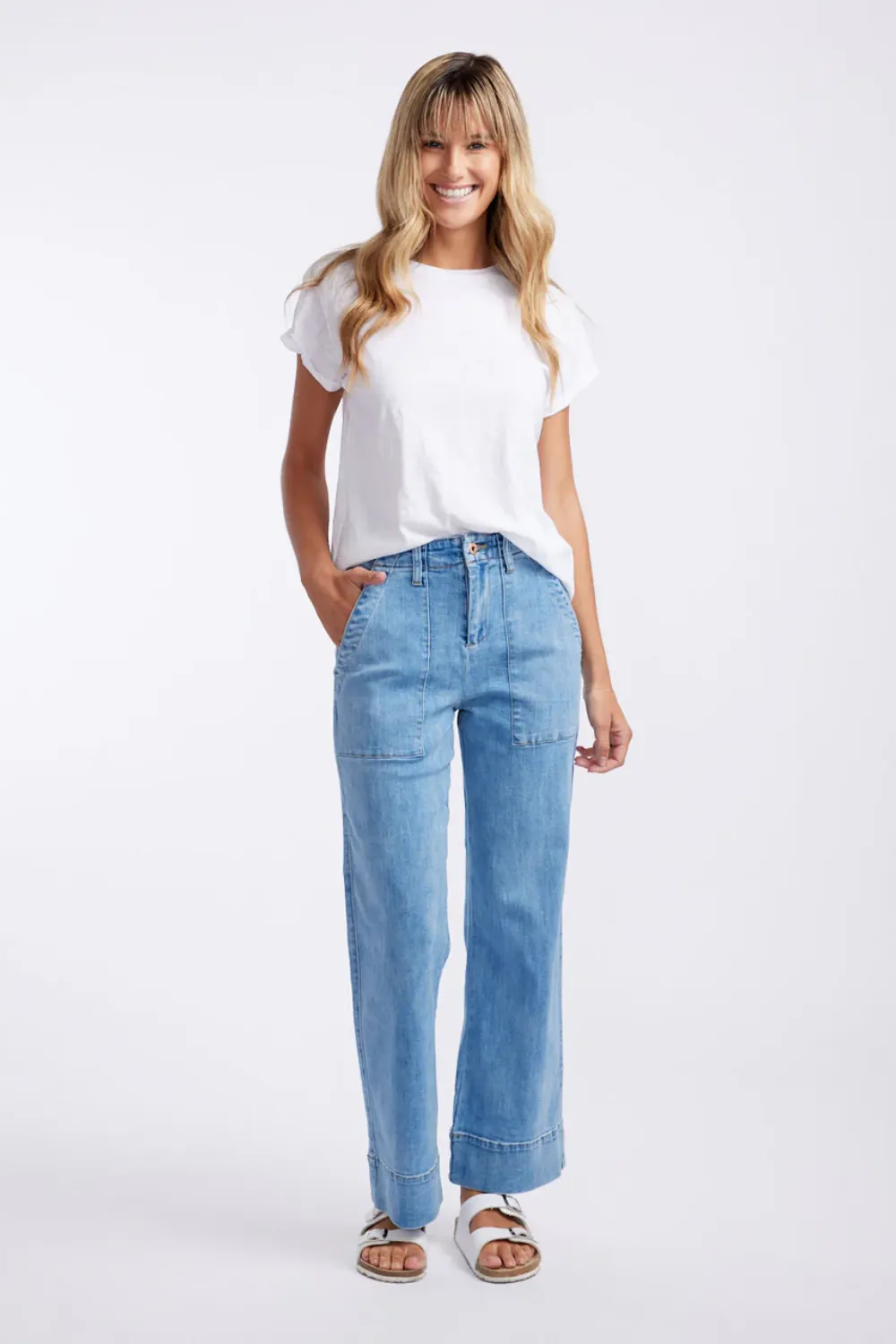 Retro Inspired Denim Jeans