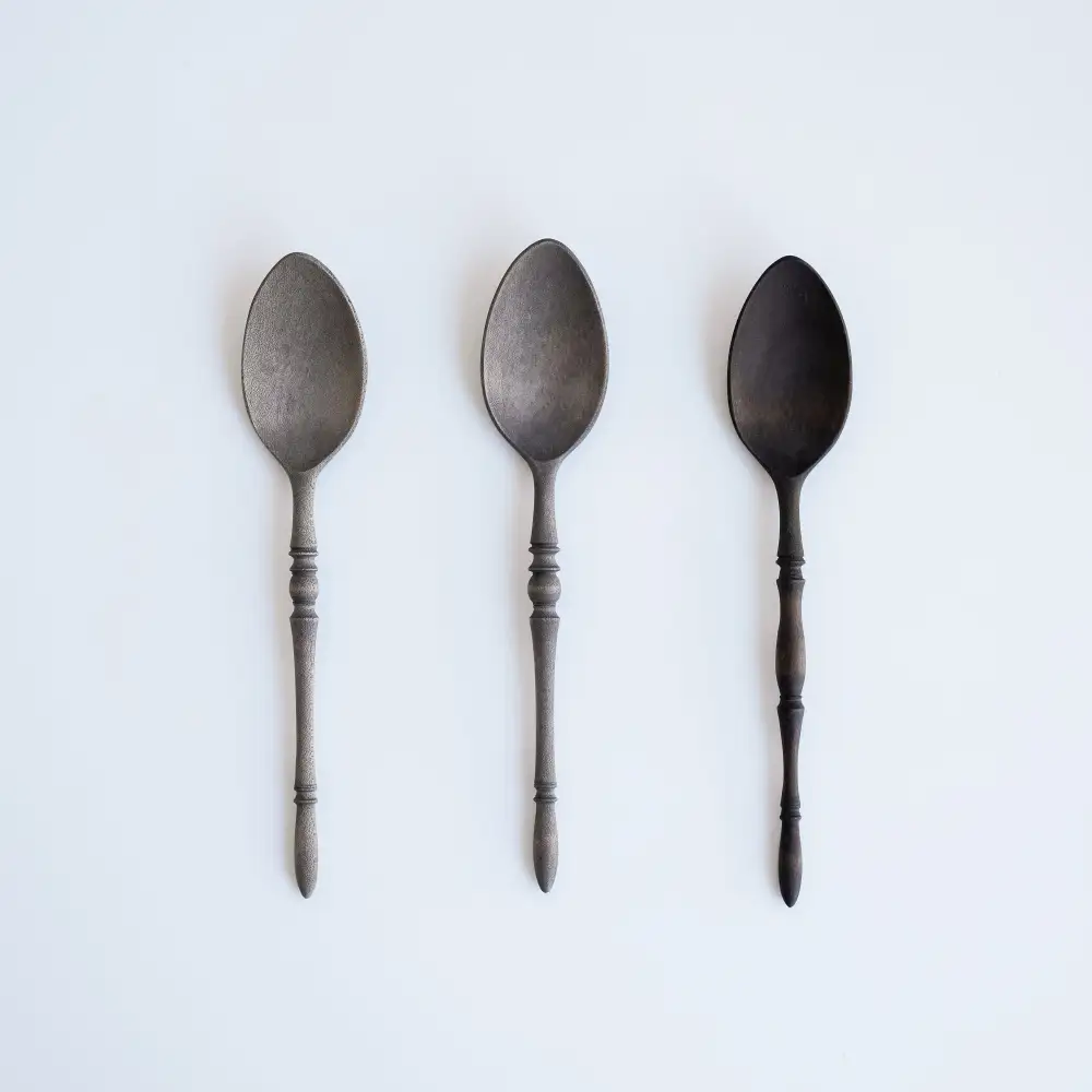 Mixed Wood Tea Spoon