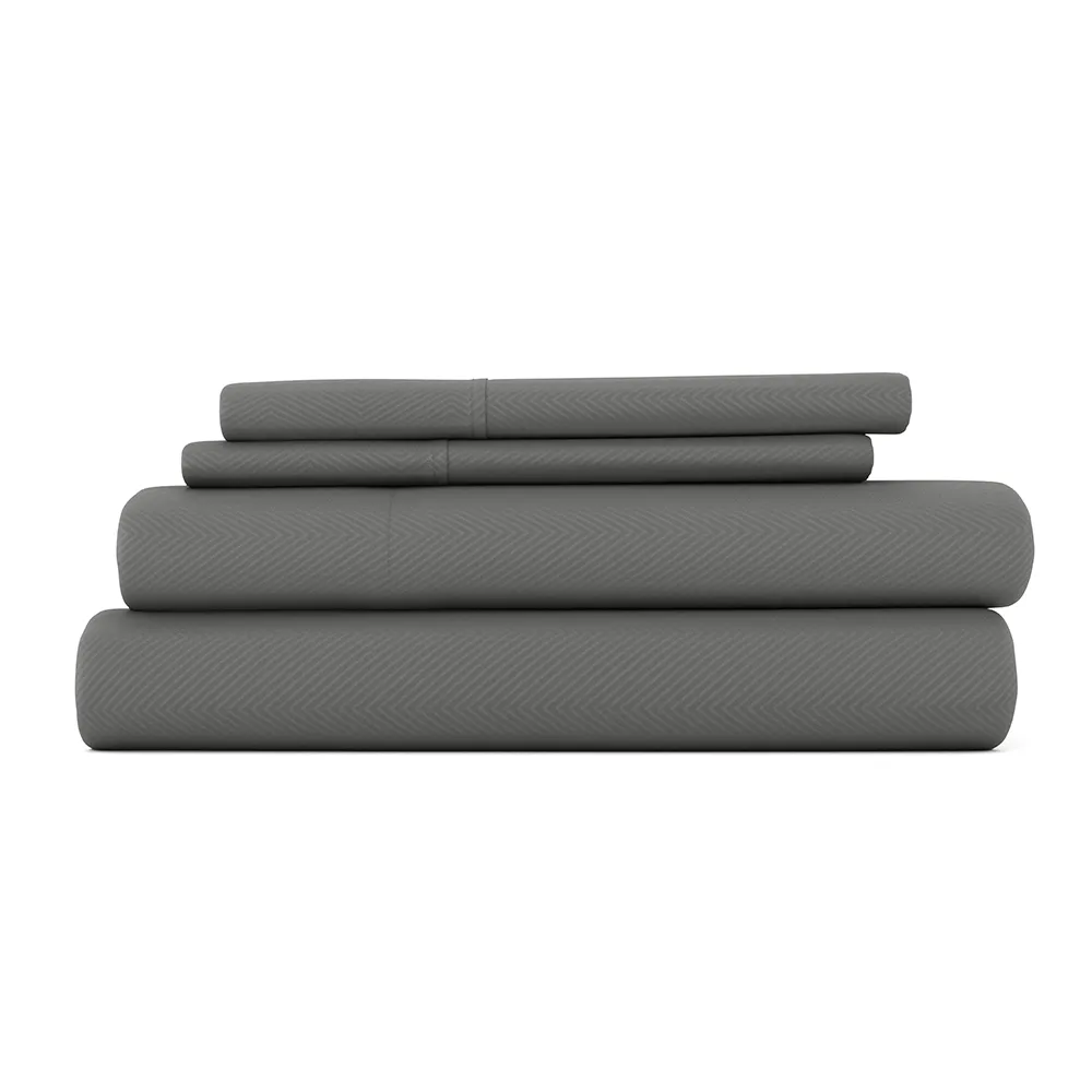 Chevron Embossed Sheet Set
