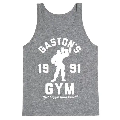 Gym Club Graphic Tank Top