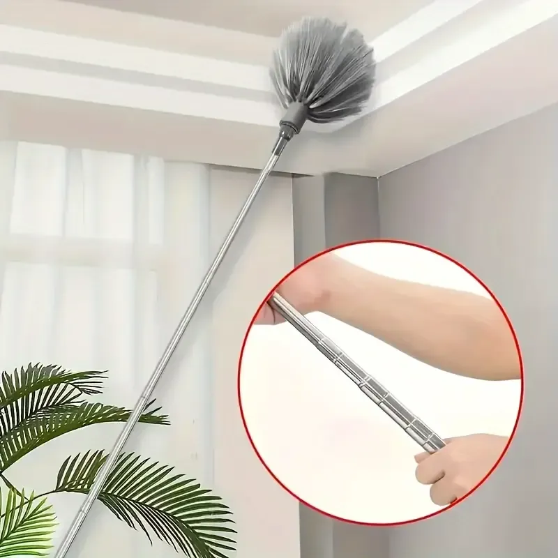 Adjustable Length Spider Web Ceiling Cleaner