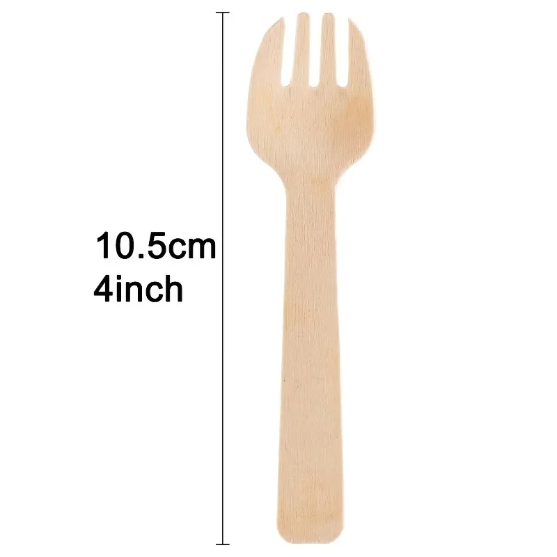 Disposable Wooden Sporks