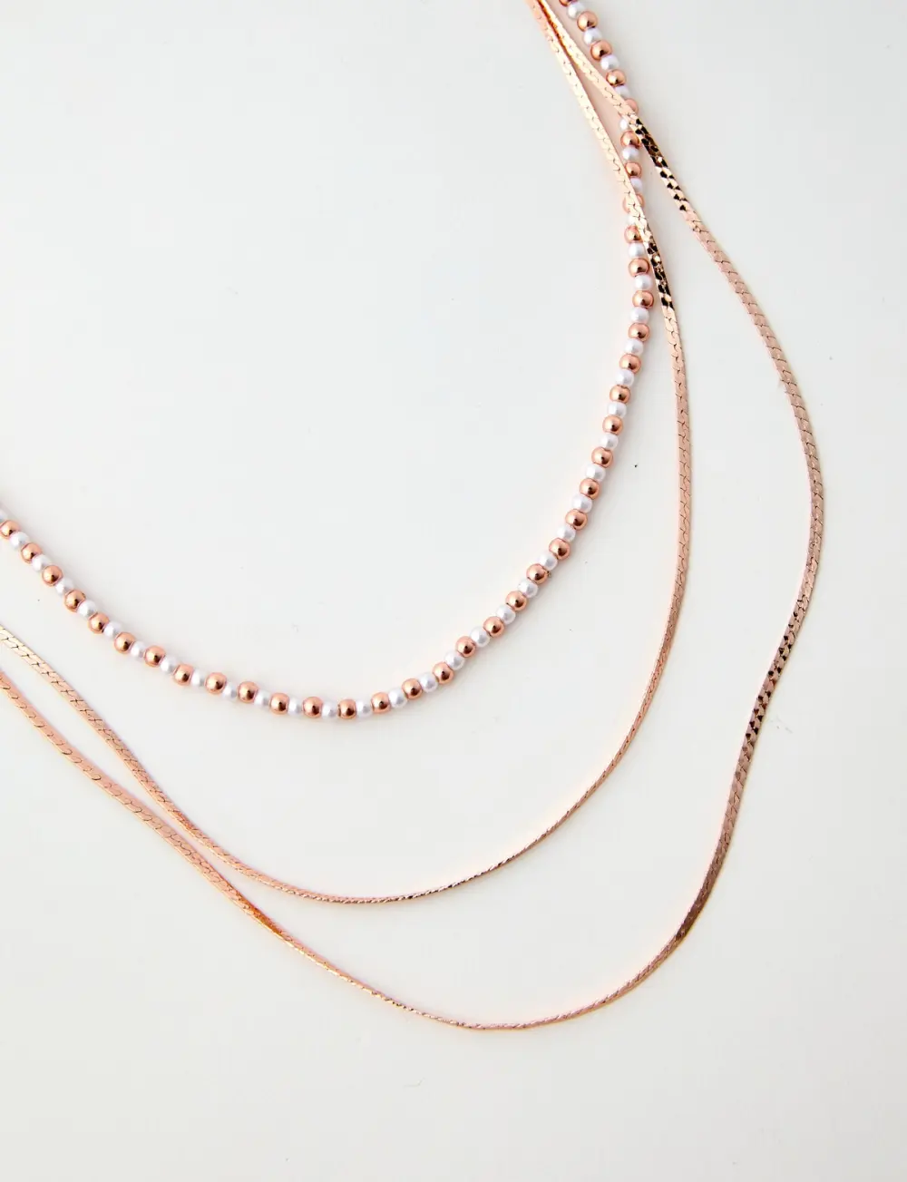 Multi-Layered Beaded Creative Necklace