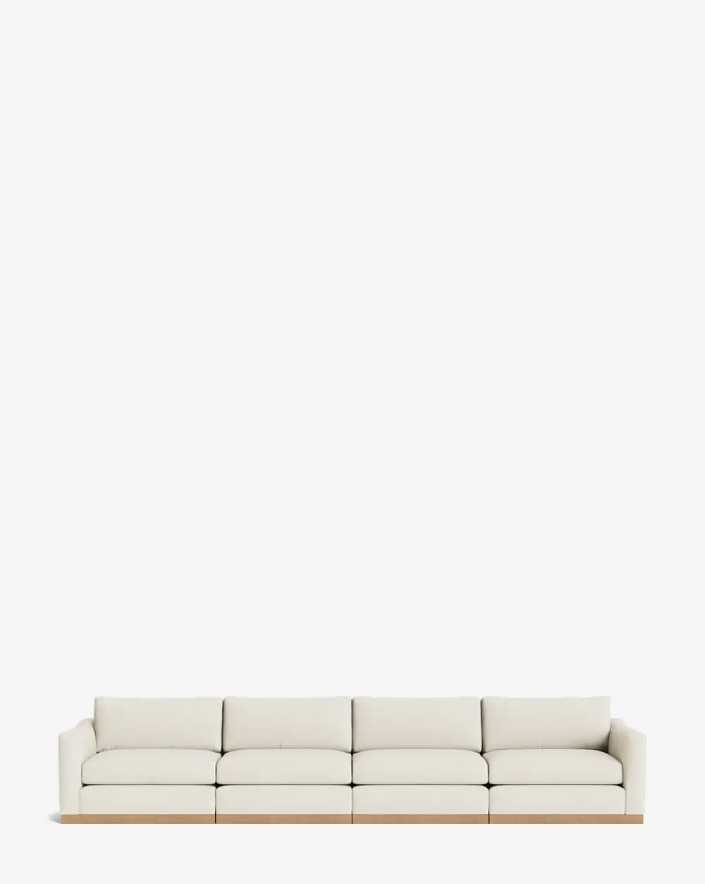 Modular Oak Sofa