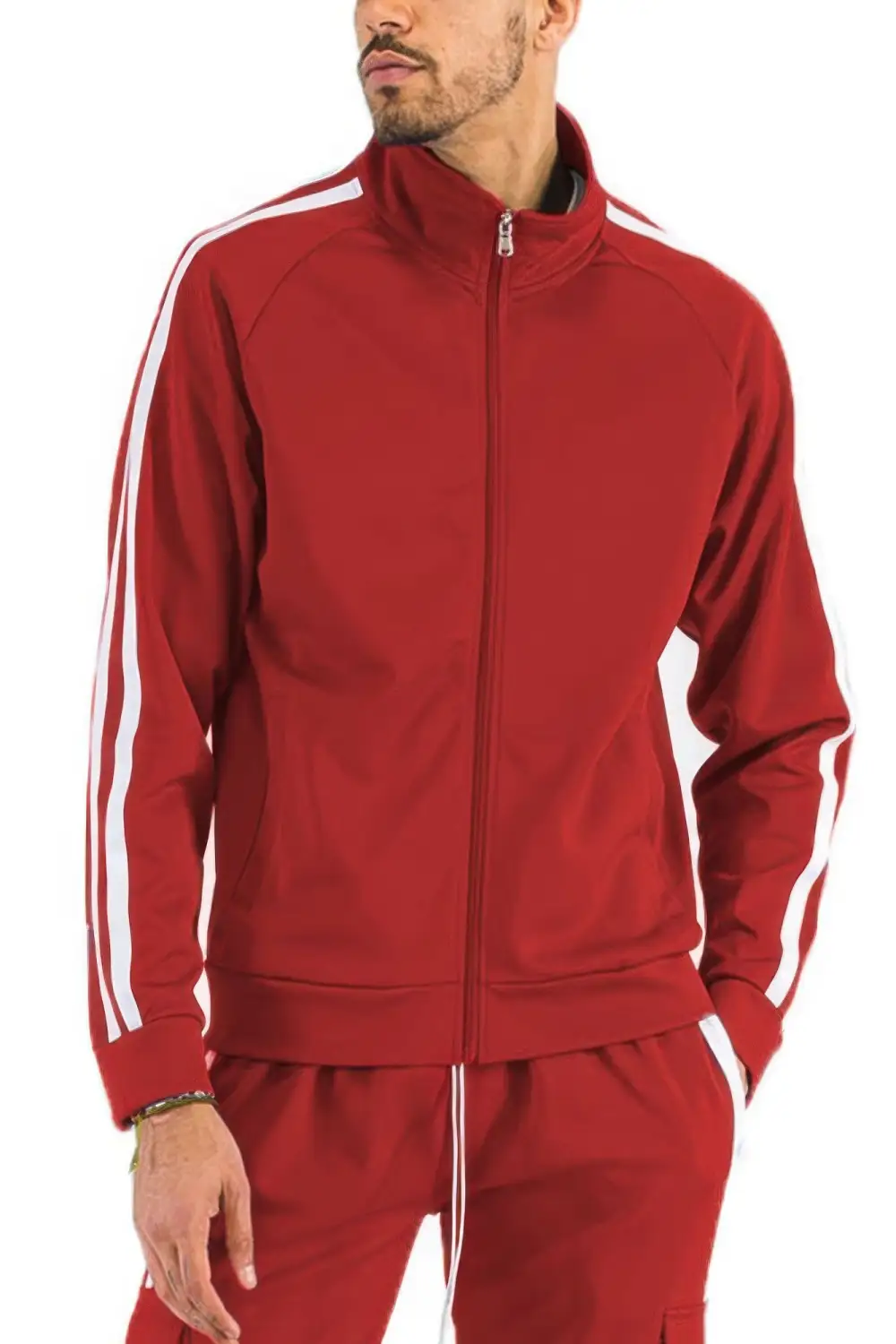 Double Stripe Track Jacket