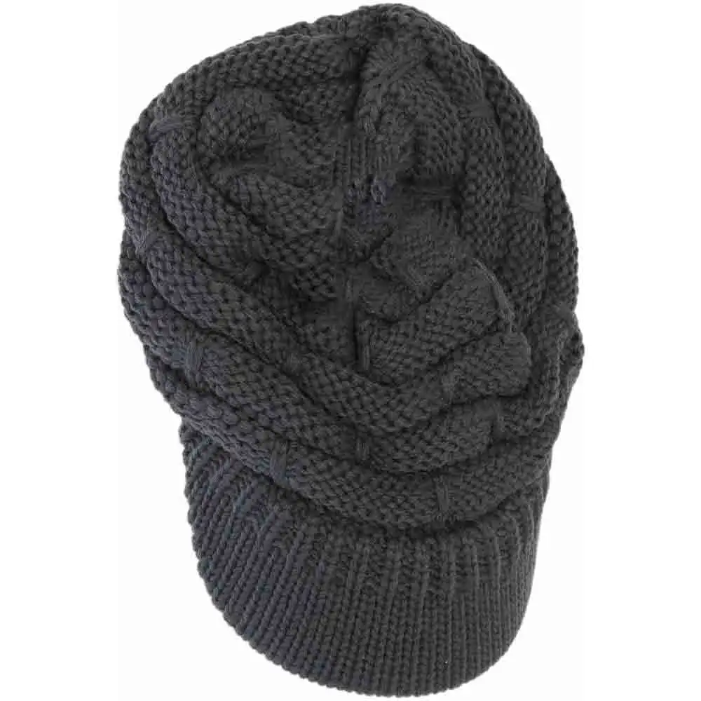 Knit Ribbed Hat