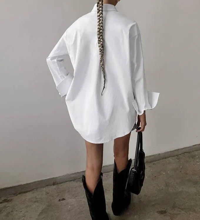 Lapel Collar Button Down Shirt