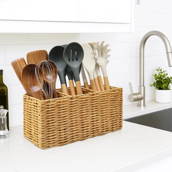 Kitchen Utensil Holder Basket