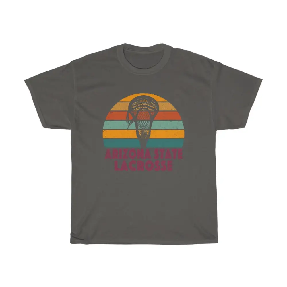 Arizona State Lacrosse Retro Sunset T-Shirt