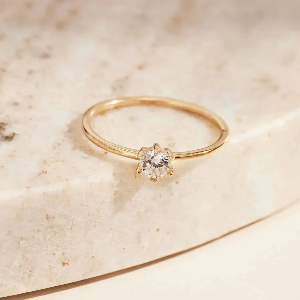 Etched Band Ring