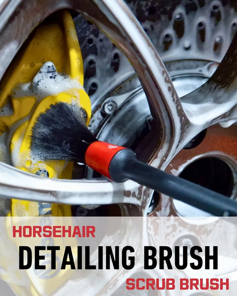 Wheel And Tire Detailing Brush Kit