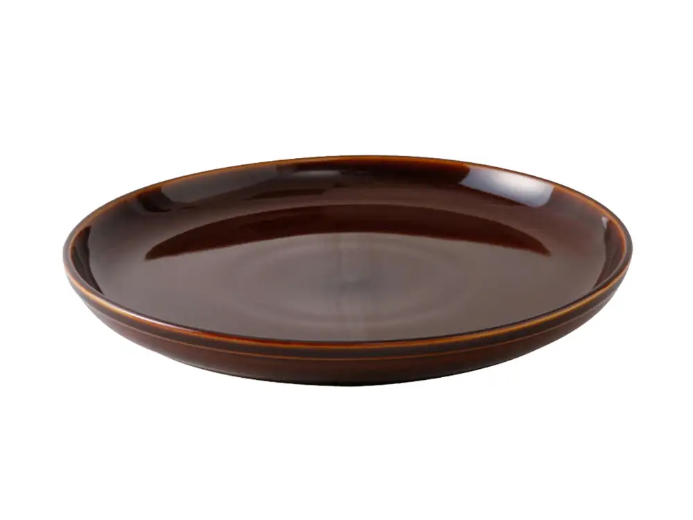 Decorated Pizza And Serving Plate